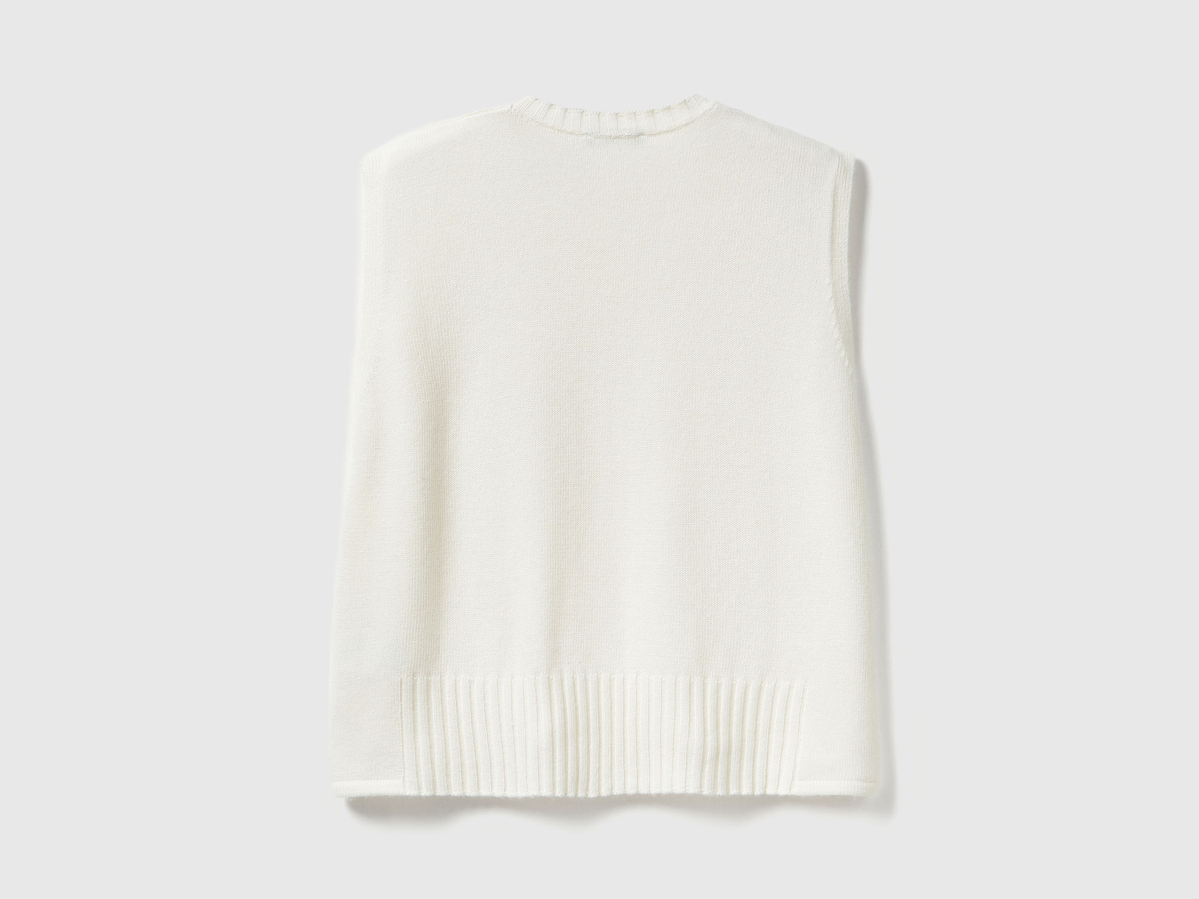 SLEEVELESS SWEATER Women image number 5